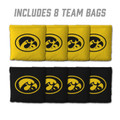 Iowa Hawkeyes Cornhole Bags - 8 Pack