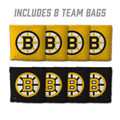 Boston Bruins Cornhole Bags - 8 Pack