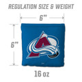 Colorado Avalanche Cornhole Bags - 8 Pack