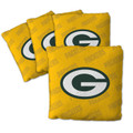 Green Bay Packers Yellow Cornhole Bags - 4 Pack