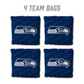 Seattle Seahawks Blue Cornhole Bags - 4 Pack