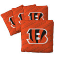 Cincinnati Bengals Orange Cornhole Bags - 4 Pack