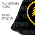 Iowa Hawkeyes Black Cornhole Bags - 4 Pack