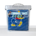 Kansas Jayhawks Blue Cornhole Bags - 4 Pack