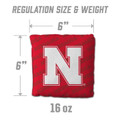 Nebraska Cornhuskers Red Cornhole Bags - 4 Pack