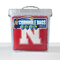 Nebraska Cornhuskers Red Cornhole Bags - 4 Pack