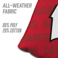 Wisconsin Badgers Red Cornhole Bags - 4 Pack