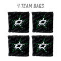 Dallas Stars Black Cornhole Bags - 4 Pack