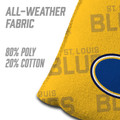 St. Louis Blues Yellow Cornhole Bags - 4 Pack