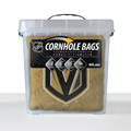 Vegas Golden Knights Gold Cornhole Bags - 4 Pack