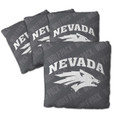 Nevada Wolf Pack Grey Cornhole Bags - 4 Pack