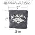 Nevada Wolf Pack Grey Cornhole Bags - 4 Pack