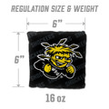 Wichita State Shockers Black Cornhole Bags - 4 Pack