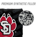 South Dakota Coyotes Black Cornhole Bags - 4 Pack