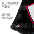 Cincinnati Reds Black Cornhole Bags - 4 Pack