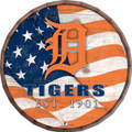 Detroit Tigers 24" Flag Barrel Top