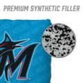 Miami Marlins Teal Cornhole Bags - 4 Pack