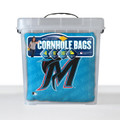 Miami Marlins Teal Cornhole Bags - 4 Pack