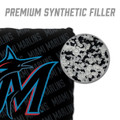 Miami Marlins Black Cornhole Bags - 4 Pack