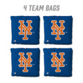 New York Mets Blue Cornhole Bags - 4 Pack