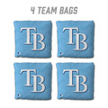Tampa Bay Rays Light Blue Cornhole Bags - 4 Pack