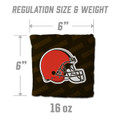 Cleveland Browns Brown Cornhole Bags - 4 Pack