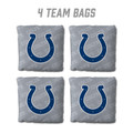Indianapolis Colts Grey Cornhole Bags - 4 Pack