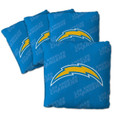 Los Angeles Chargers Blue Cornhole Bags - 4 Pack