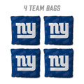 New York Giants Blue Cornhole Bags - 4 Pack