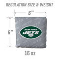New York Jets Grey Cornhole Bags - 4 Pack