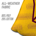 Washington Commanders Yellow Cornhole Bags - 4 Pack