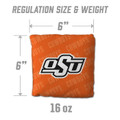 Oklahoma State Cowboys Orange Cornhole Bags - 4 Pack