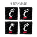Cincinnati Bearcats Black Cornhole Bags - 4 Pack