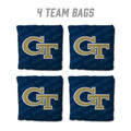 Georgia Tech Yellow Jackets Blue Cornhole Bags - 4 Pack