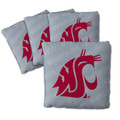 Washington State Cougars Grey Cornhole Bags - 4 Pack