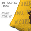 Wyoming Cowboys Yellow Cornhole Bags - 4 Pack