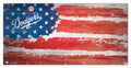 Los Angeles Dodgers 6" x 12" Flag Sign