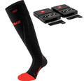 Lenz 6.1 Toe Cap Compression Unisex Heated Socks with rcB 1400 Batteries - Re-Packaged