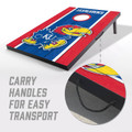 Kansas Jayhawks 2' x 3' MDF Cornhole Set