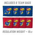Kansas Jayhawks 2' x 3' MDF Cornhole Set