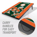 Miami Hurricanes 2' x 3' MDF Cornhole Set