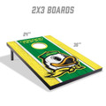 Oregon Ducks 2' x 3' MDF Cornhole Set