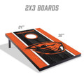 Oregon State Beavers 2' x 3' MDF Cornhole Set