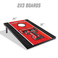Texas Tech Red Raiders 2' x 3' MDF Cornhole Set