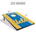 UCLA Bruins 2' x 3' MDF Cornhole Set