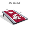 Washington State Cougars 2' x 3' MDF Cornhole Set