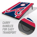 Atlanta Braves 2' x 3' MDF Cornhole Set