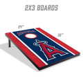 Los Angeles Angels 2' x 3' MDF Cornhole Set