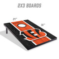 Cincinnati Bengals 2' x 3' MDF Cornhole Set