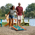 Miami Dolphins 2' x 3' MDF Cornhole Set